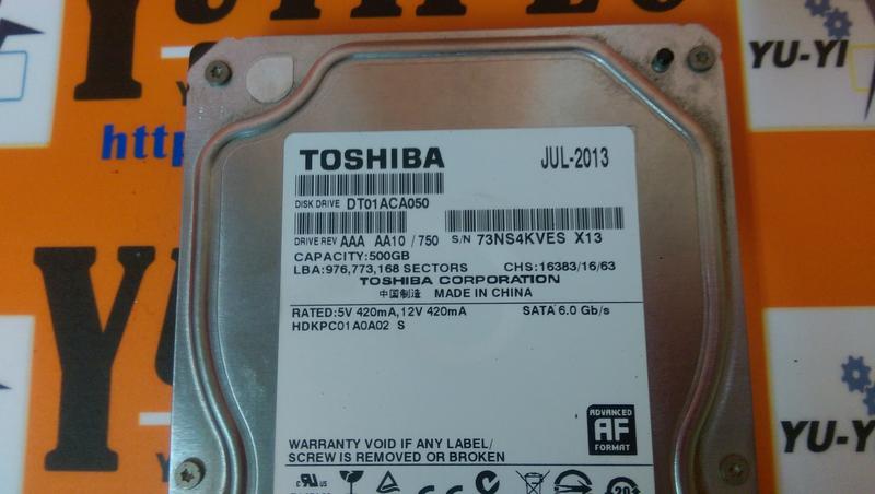 Toshiba dt01aca050 hot sale